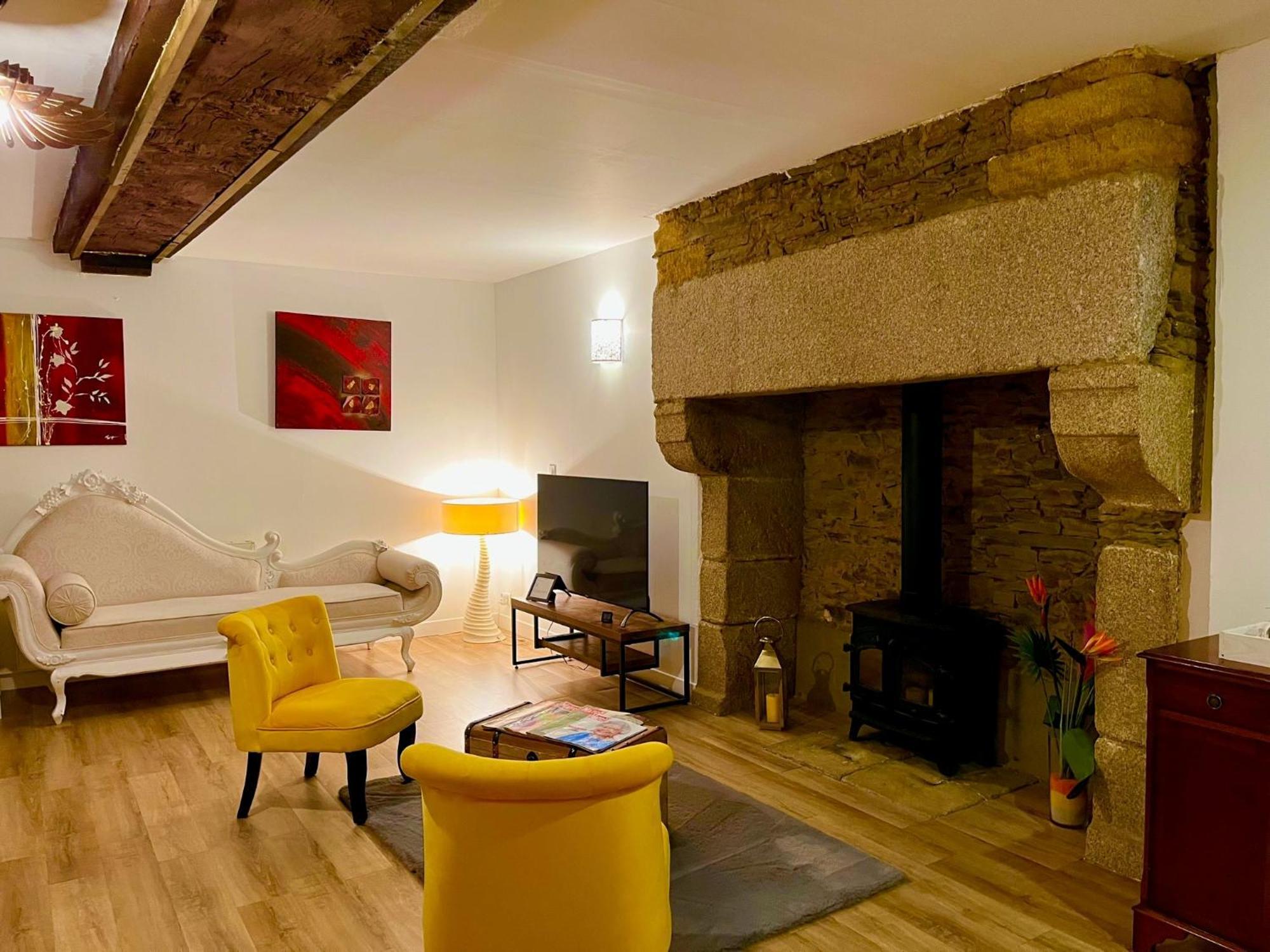 Le Manoir Des Haies Spa Les Champs-Géraux Buitenkant foto